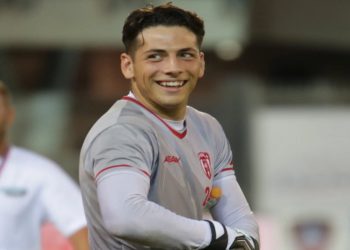 Luca Martelli, portiere del Forlì (Facebook Lega Pro)