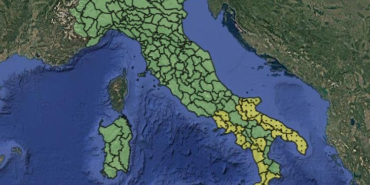 Allerta meteo oggi, 5 ottobre 2025