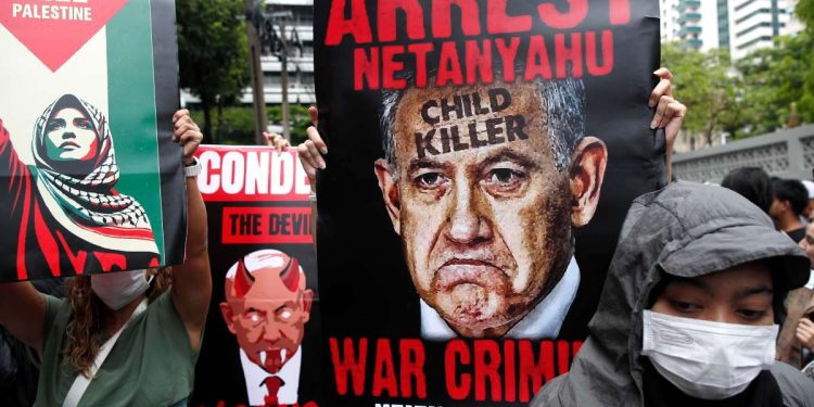 Proteste contro Netanyahu