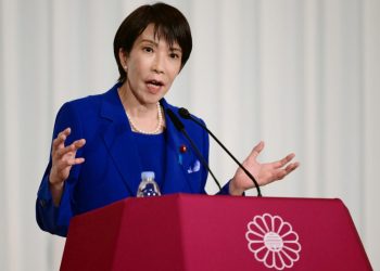 Sanae Takaichi, leader del Partito liberal democratico giapponese (Ansa)