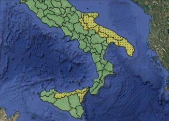 Allerta meteo oggi, 6 ottobre 2025 (Foto: Protezione civile)