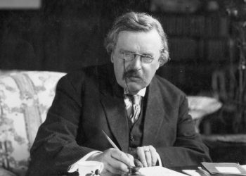 Gilbert Keith Chesterton  (1874-1936) (foto da Wikipedia)
