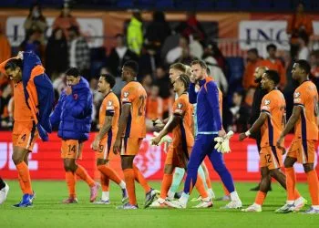 La nazionale dell'Olanda (Foto ANSA)