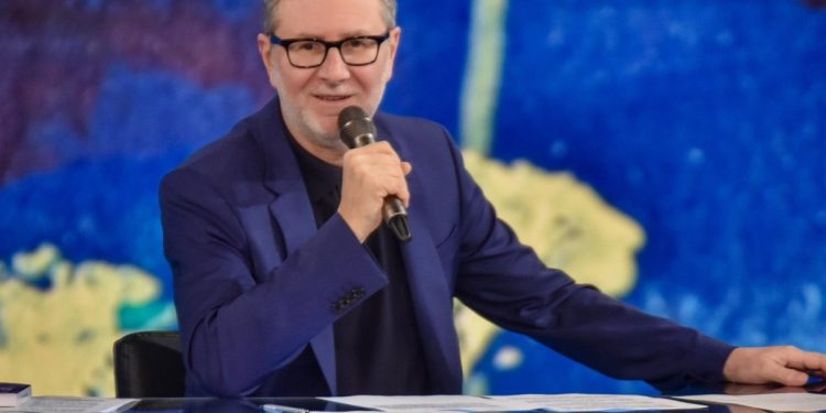 Fabio Fazio a Che tempo che fa 2025