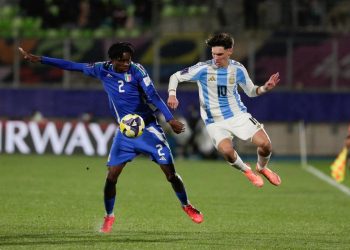 Javison Idele in Italia Argentina U20 (Foto ANSA)