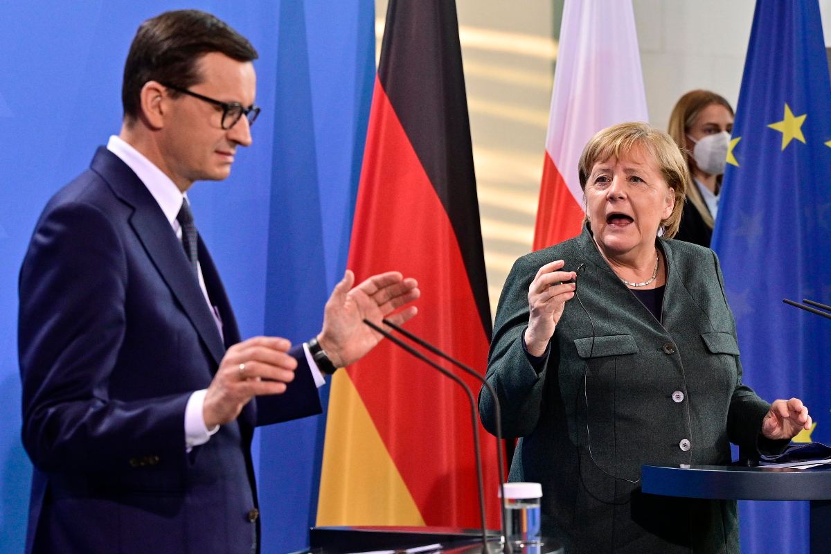 Merkel e Morawiecki