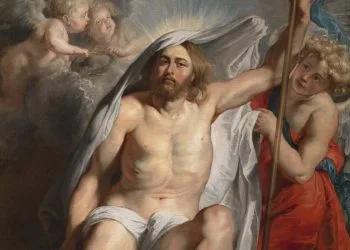 Rubens, Risurrezione di Cristo (particolare)