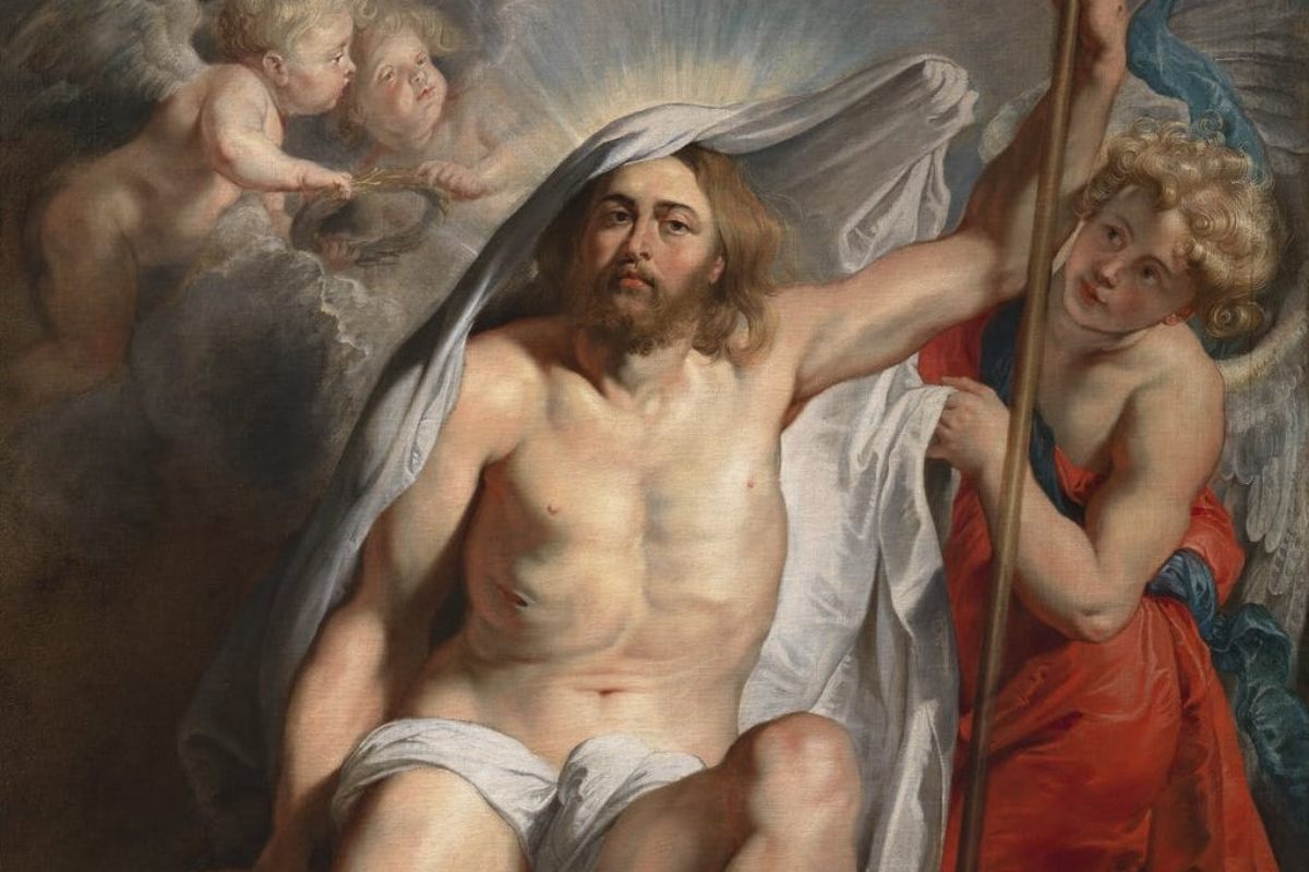 Rubens, Risurrezione di Cristo (particolare)