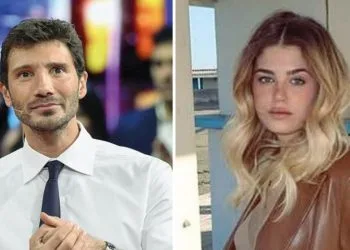 Stefano De Martino e la fidanzata Caroline Tronelli (collage)
