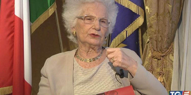 Liliana Segre (Foto: Tg5)