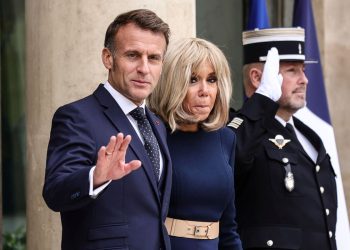 Emmanuel e Brigitte Macron