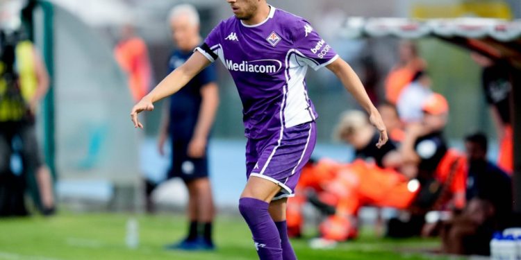 Fabiano Parisi in campo con la Fiorentina (Foto: Web)