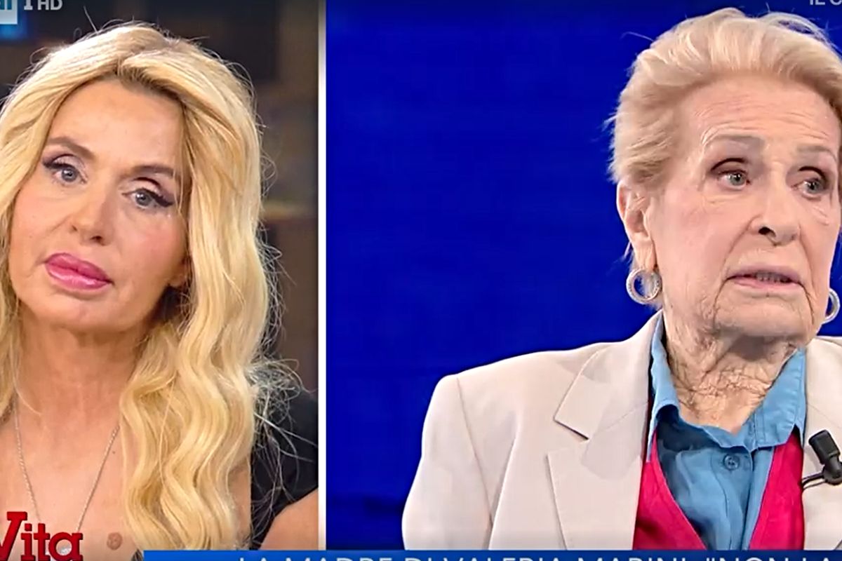 Valeria Marini lancia appello di pace alla madre Gianna Orrù (Screen Raiplay)