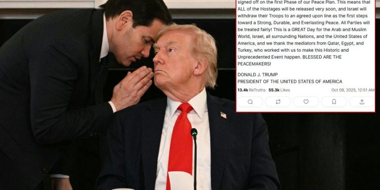 Accordo di pace a Gaza