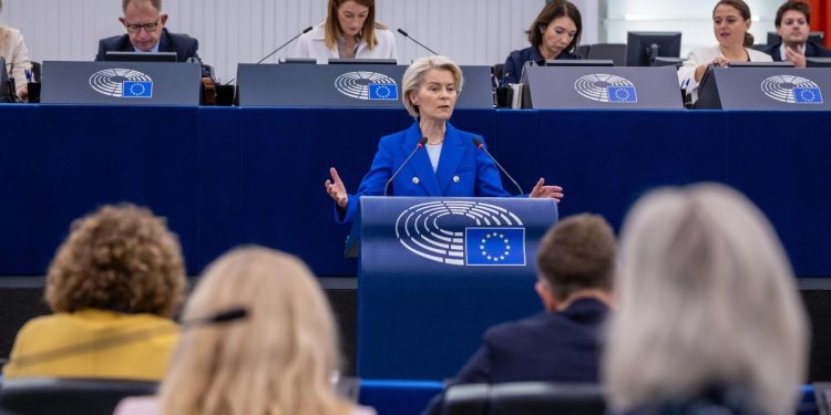 Von der Leyen in Parlamento UE