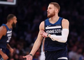 Donte Divincenzo con la maglia dei Minnesota Timberwolves (Foto: Web)