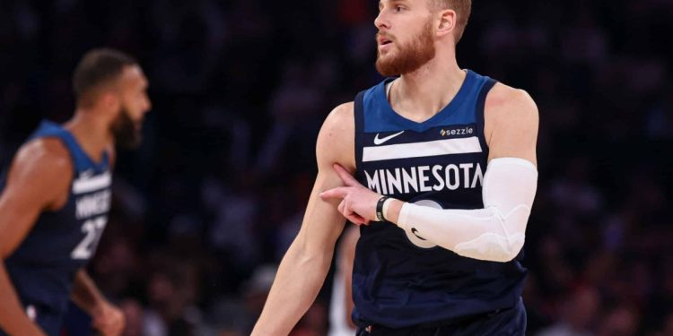 Donte Divincenzo con la maglia dei Minnesota Timberwolves (Foto: Web)