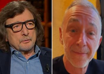 Claudio Cecchetto e Linus (Foto: Web)