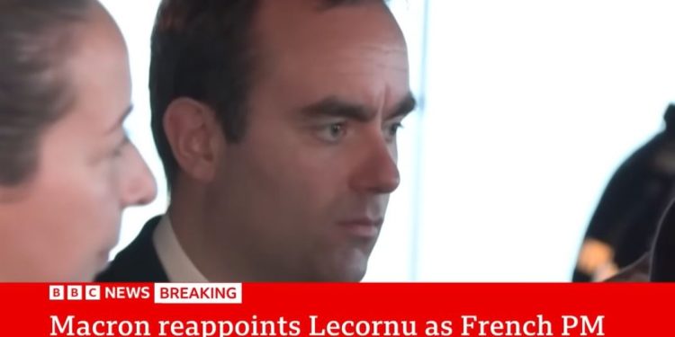 Sebastien Lecornu (Foto: screen da Youtube)