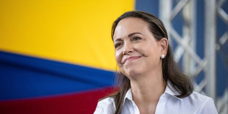 Maria Corina Machado (Ansa)