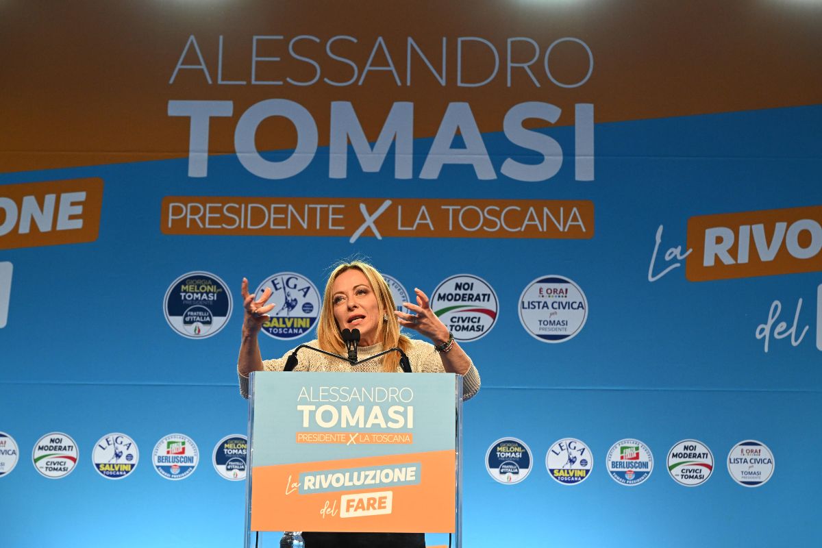 Meloni alle Regionali Toscana 2025