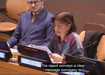 Ministra Roccella all'ONU