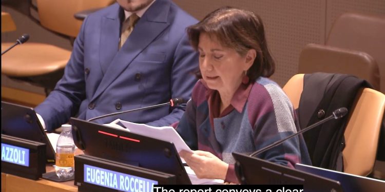 Ministra Roccella all'ONU