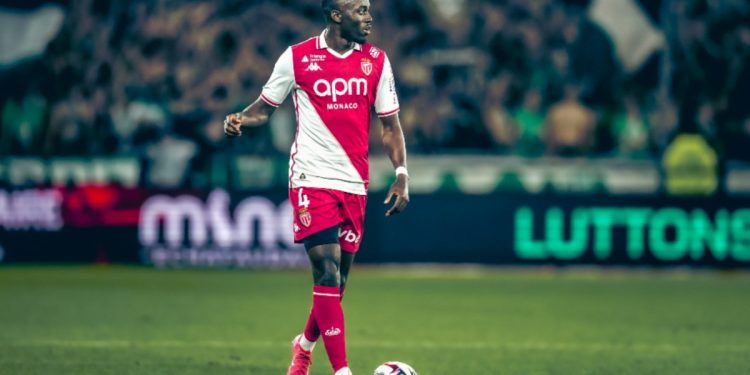 Jordan Teze in campo con il Monaco (Foto: Web)