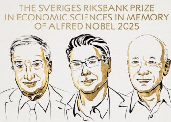 Joel Mokyr, Philippe Aghion e Peter Howitt: vincitori Nobel Economia 2025 (Foto: Twitter/X -The Nobel Prize)