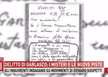 Garlasco: il foglietto dei Sempio sulla presunta corruzione di Venditti