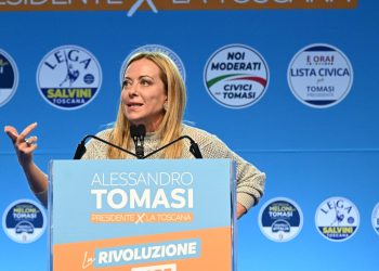Meloni, Regionali Toscana