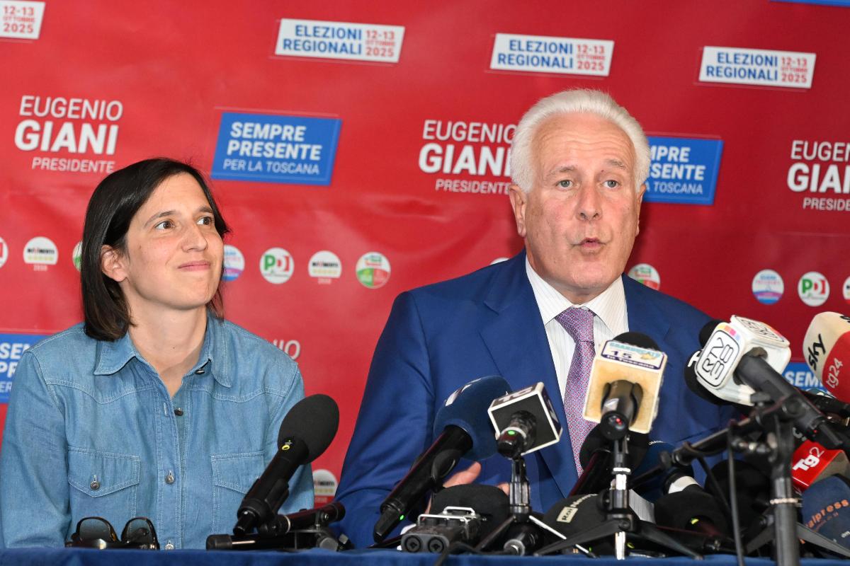Schlein e Giani, Regionali Toscana 2025