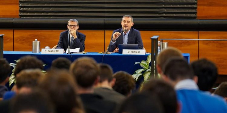 Un momento della lezione inaugurale delle RD 2016, Università Cattolica di Milano, 3 ottobre 2025 (foto RD)