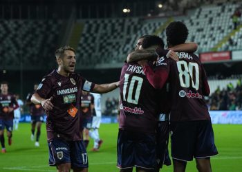 L'esultanza della Reggiana (reggianacalcio.it)