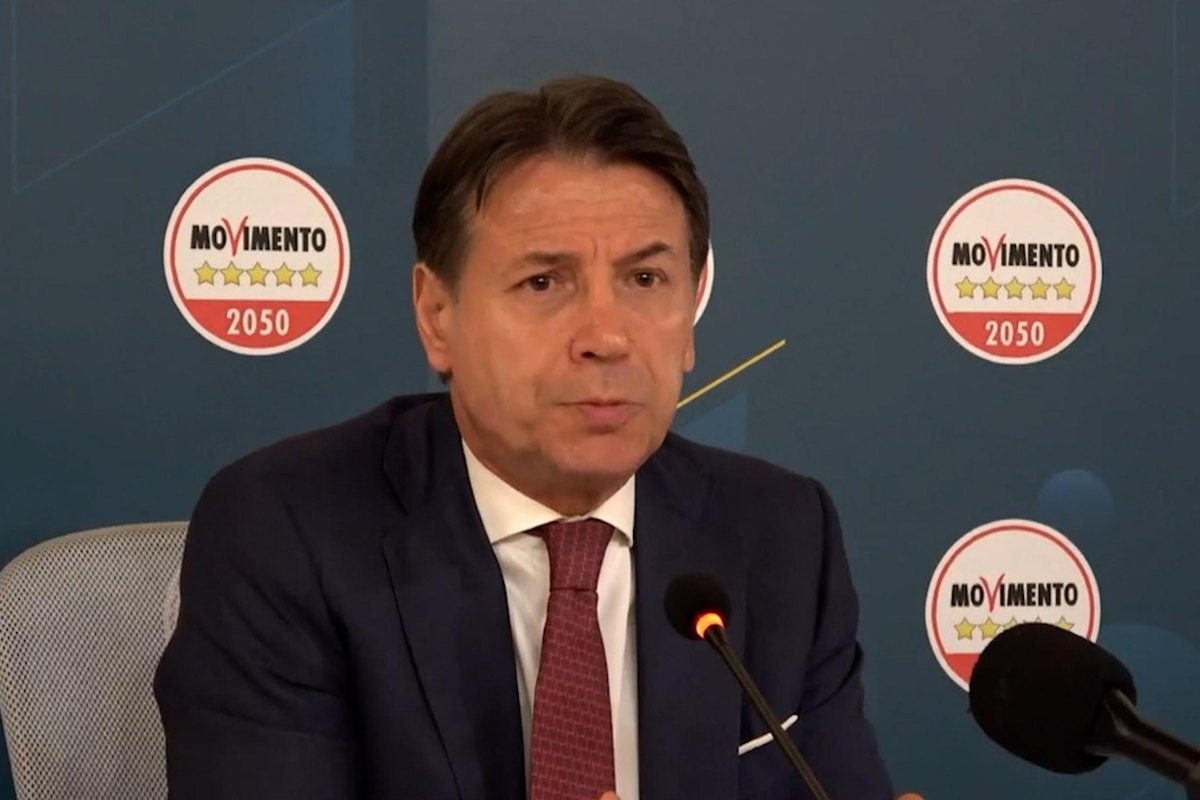Conferenza stampa Conte su Regionali Toscana