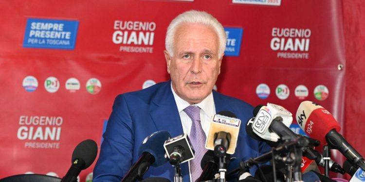 Regionali Toscana, Giani