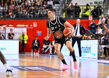 Andrea Calzavara con la APU Udine (da facebook.com/apudine)