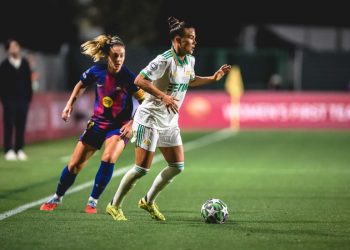 Un momento di Roma-Barcellona femminile (asroma.com)