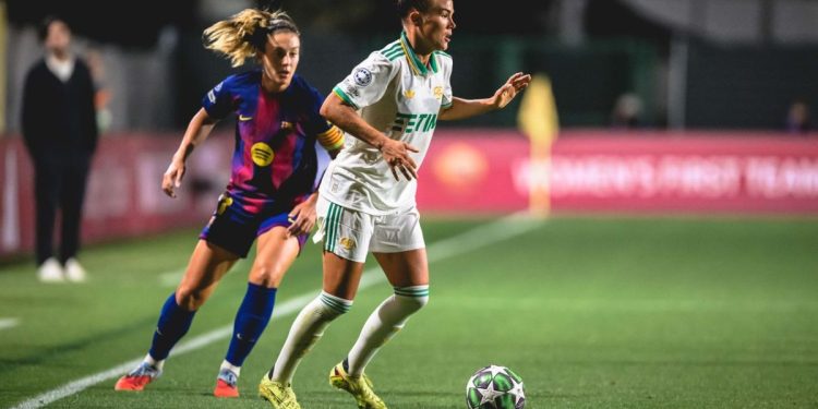 Un momento di Roma-Barcellona femminile (asroma.com)