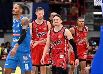 Trieste impegnata in campionato (pallacanestrotrieste.it)