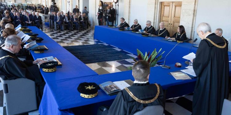 Riunione Corte Costituzionale