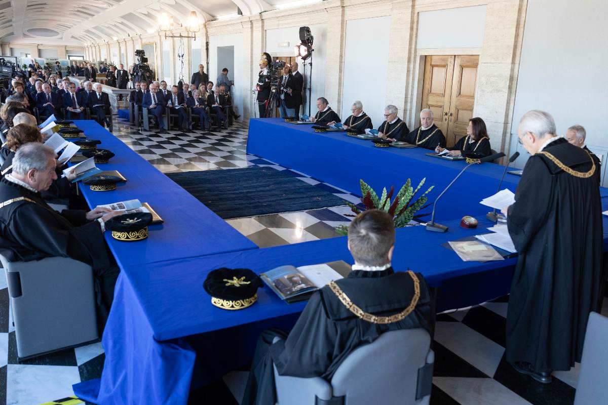 Riunione Corte Costituzionale