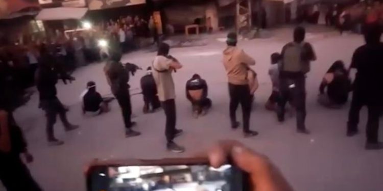 Fucilazione palestinesi a Gaza