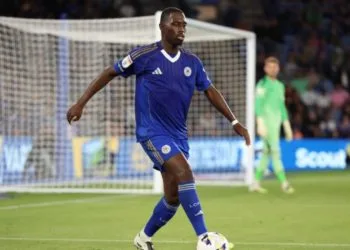 Boubakary Soumaré con la maglia del Leicester City (Foto: Web)