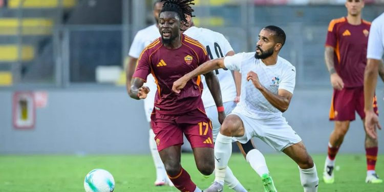 Manu Koné con la maglia della Roma (Foto: Web)
