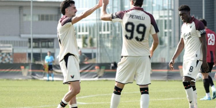 Il Venezia in amichevole (veneziafc.it)