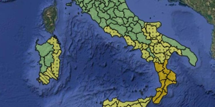 Allerta Meteo (Foto: Protezione Civile)