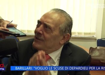 Rino Barillari vs Gerard Depardieu (La vita in diretta)
