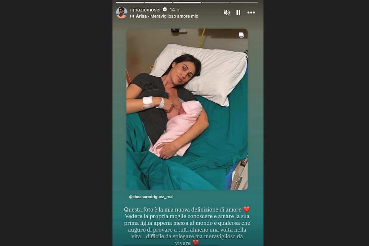 ignazio moser svela i retroscena sul parto di cecilia rodriguez