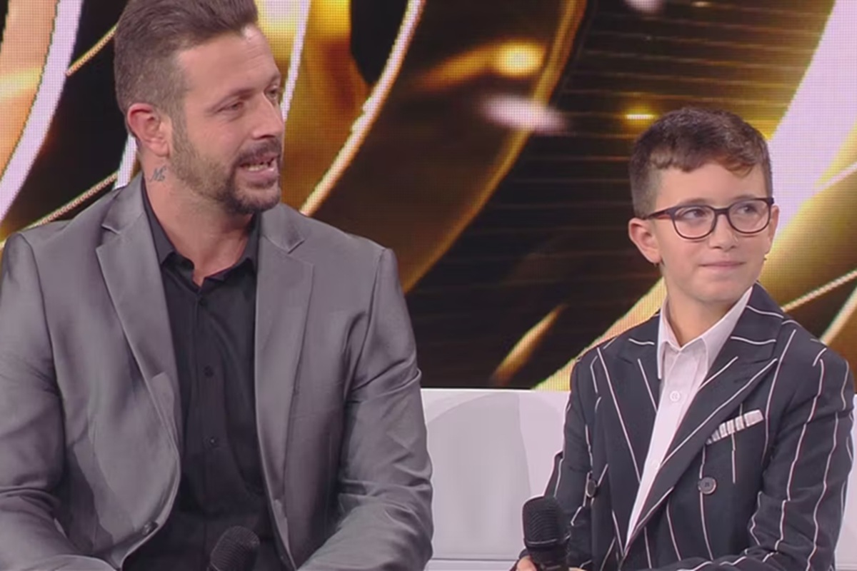 Matteo Verga e papà Mario, concorrenti Io Canto Family 2025